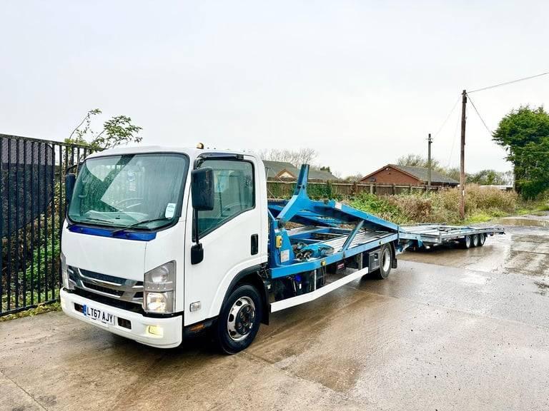 ZappAds: 2018 ISUZU N75.190 3-CAR RECOVERY TWIN DECK TRAILER ...