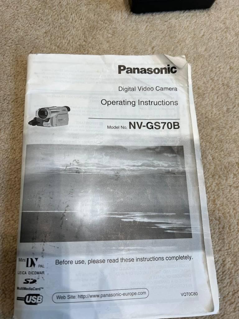 ZappAds: Panasonic NV-GS70B Digital Video Camera